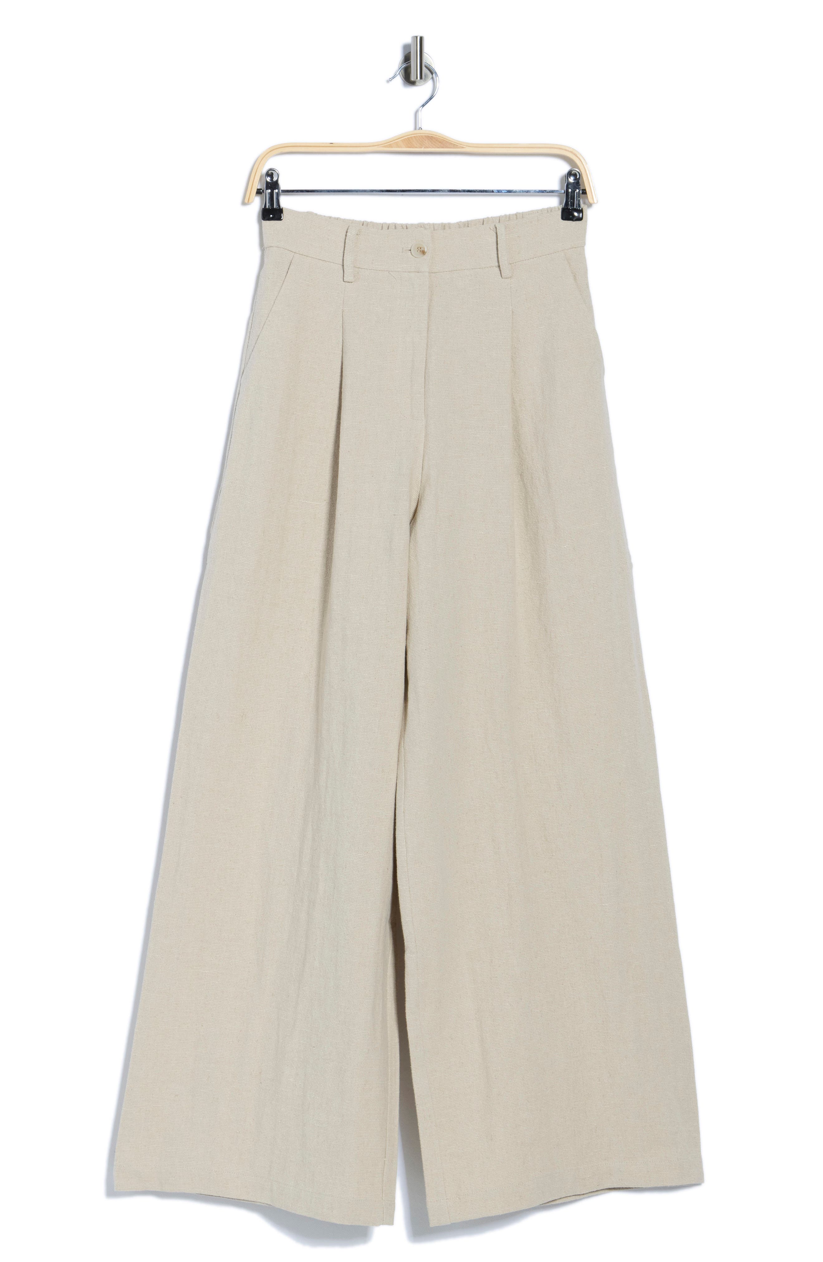 FRNCH Philo Linen & Cotton Pants