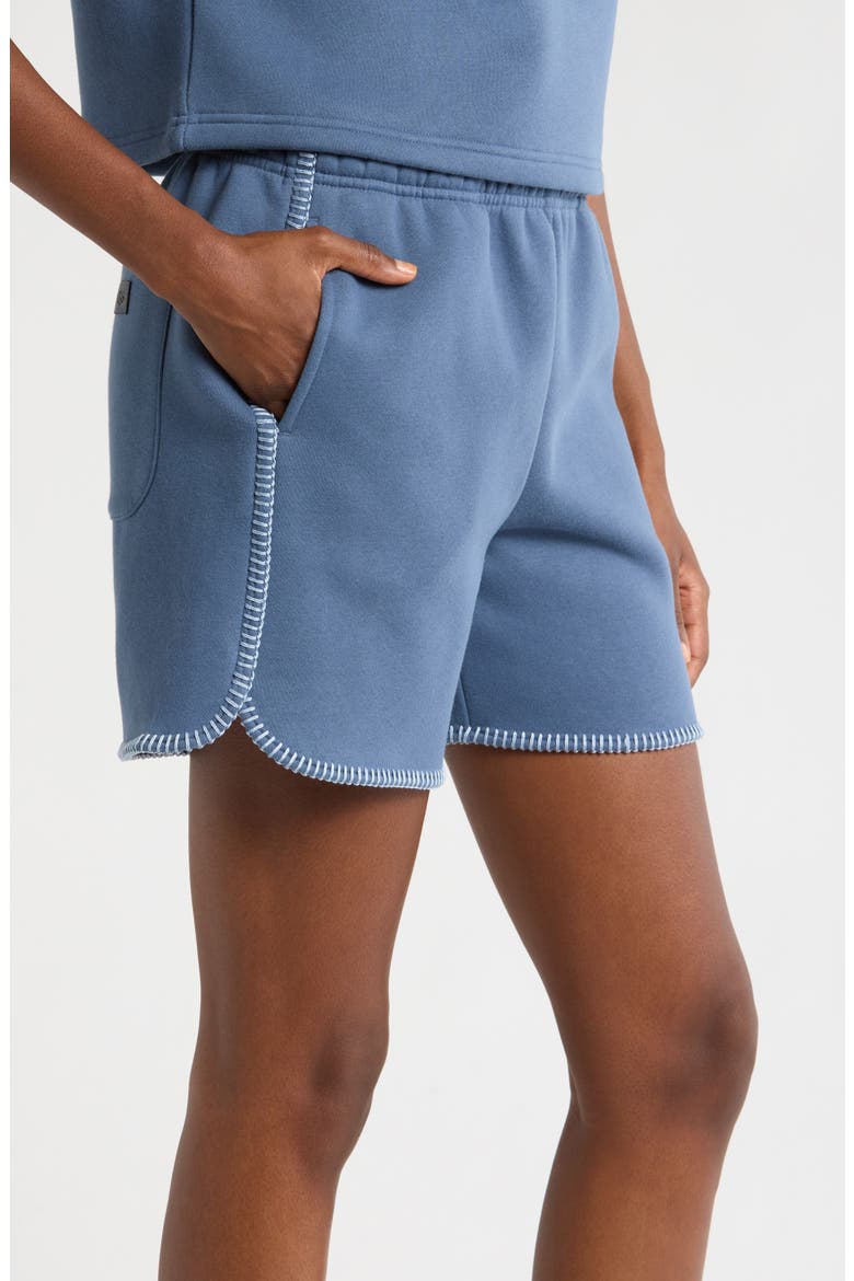 Classic Sweat Shorts, Alternate, color, DESERT BLUE