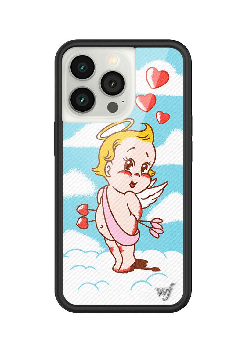 Little Angel iPhone Case, Alternate, color, Blue