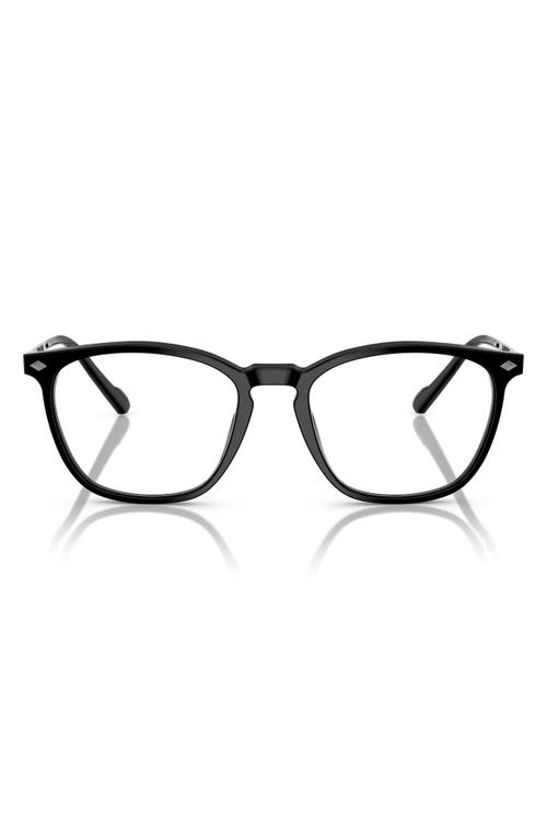 Vogue 53mm Pillow Optical Glasses In Black