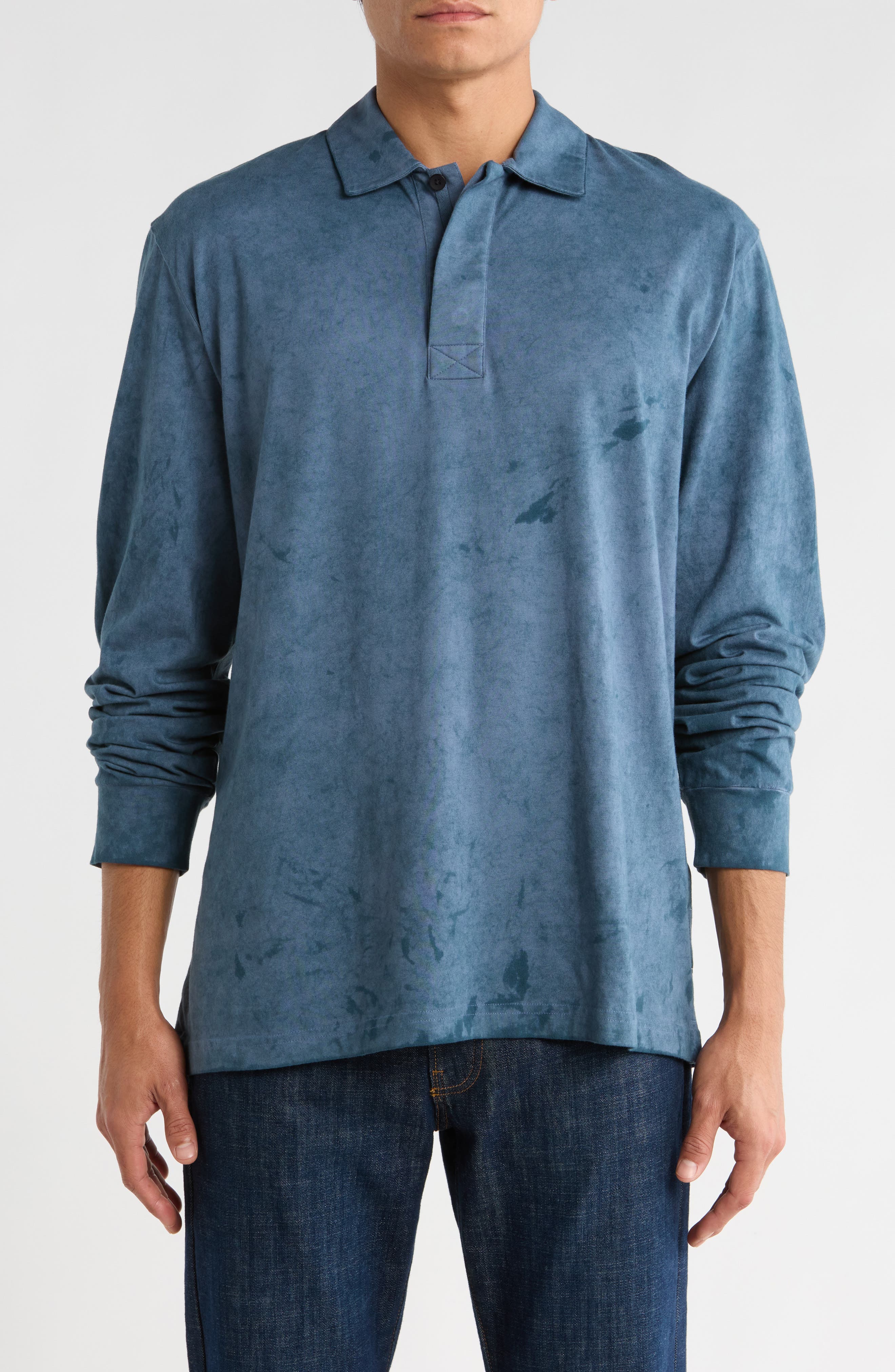 rag & bone Tomas Washed Rugby Shirt