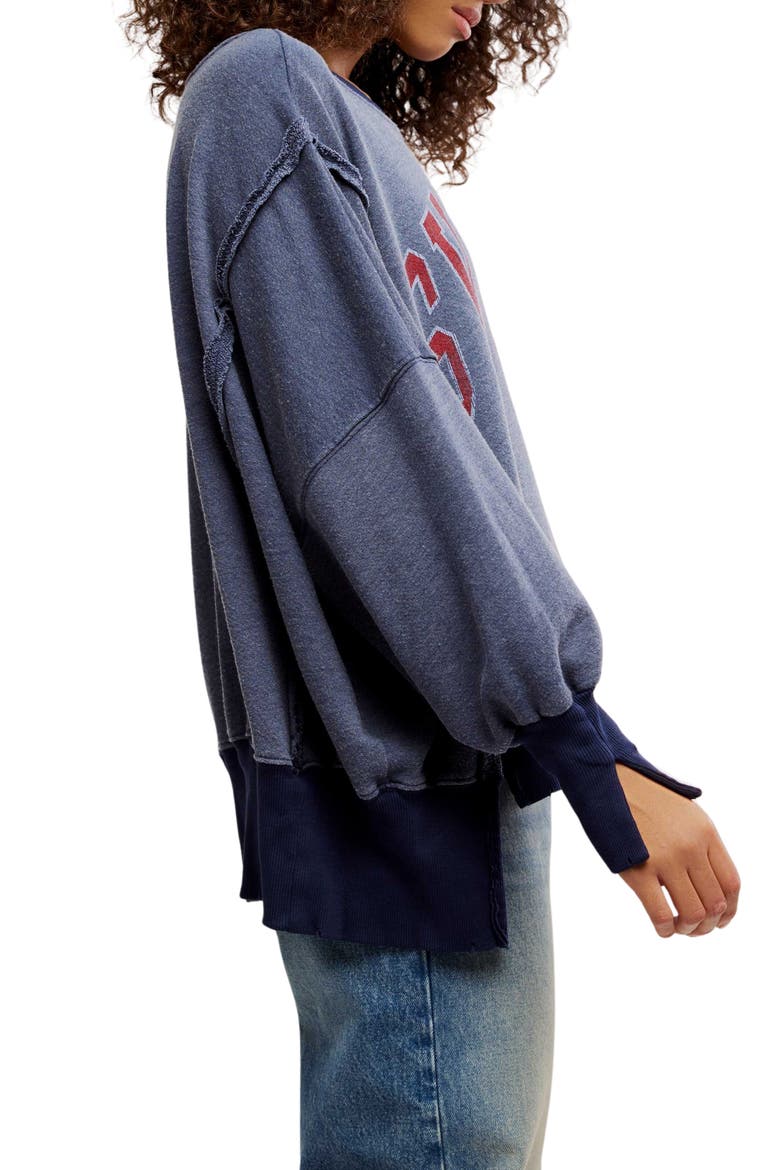 Camden Oversize Graphic Sweatshirt, Alternate, color, SYDNEY COMBO