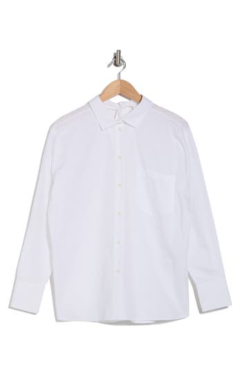 VALENTINO VALENTINO CLASSIC COTTON BUTTON-DOWN SHIRT 