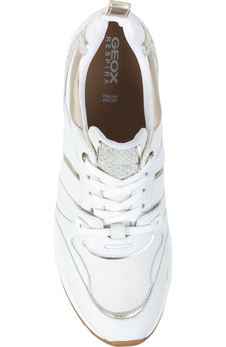 Geox Zosma Wedge Sneaker, Alternate, color,