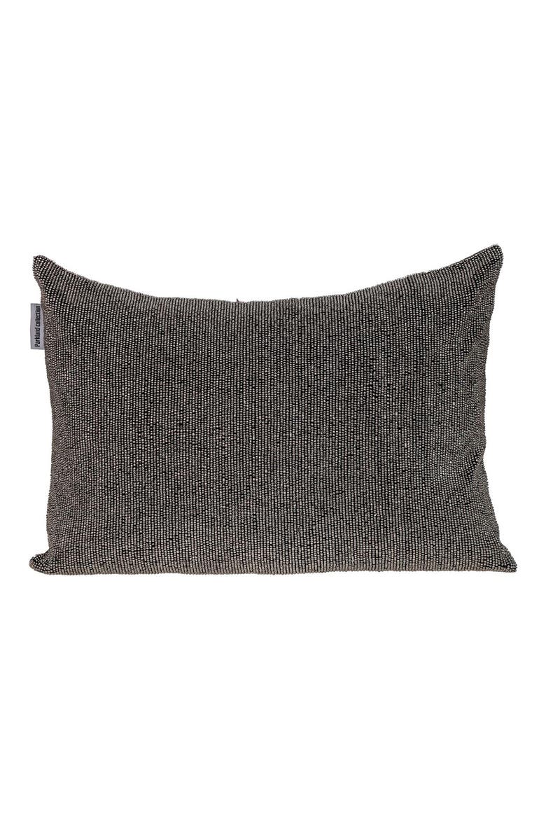 Aster Embellished Throw Pillow, Main, color, GREY