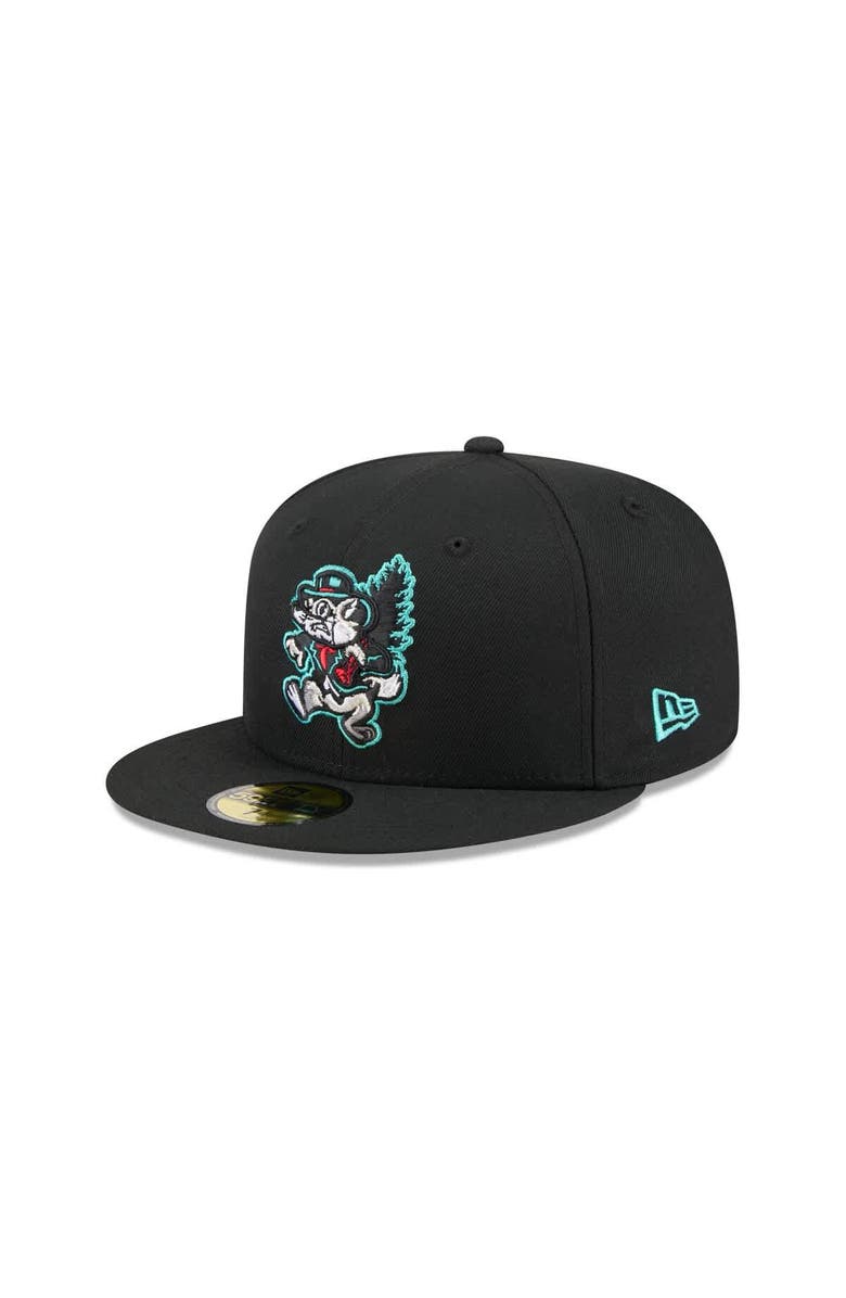 New Era Men's New Era Black Jersey Shore BlueClaws Theme Nights 59FIFTY Fitted Hat, Main, color, Black