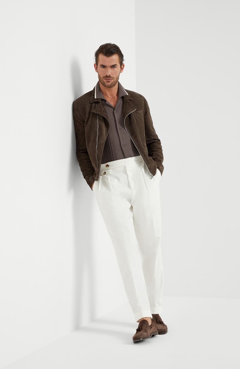 Brunello Cucinelli Short sleeve shirt, Alternate, color, 