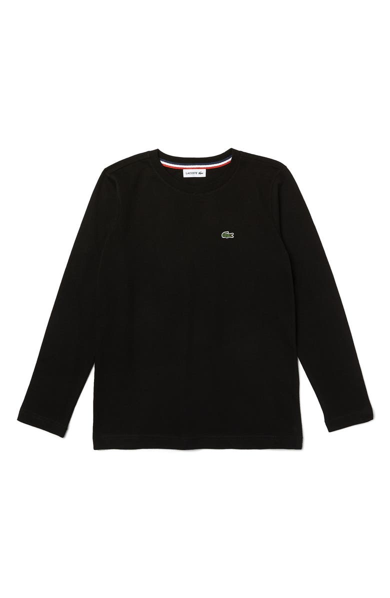 Lacoste Long Sleeve T-Shirt, Main, color, 