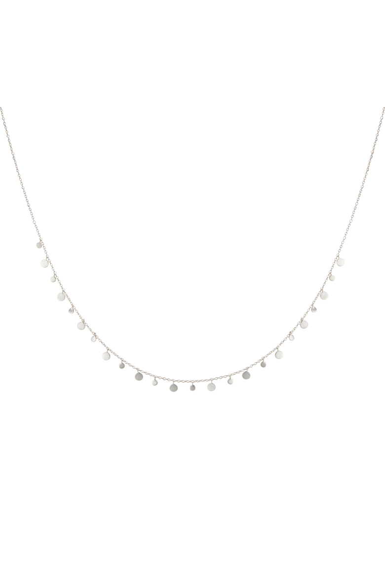 Coin Choker, Main, color, Silver