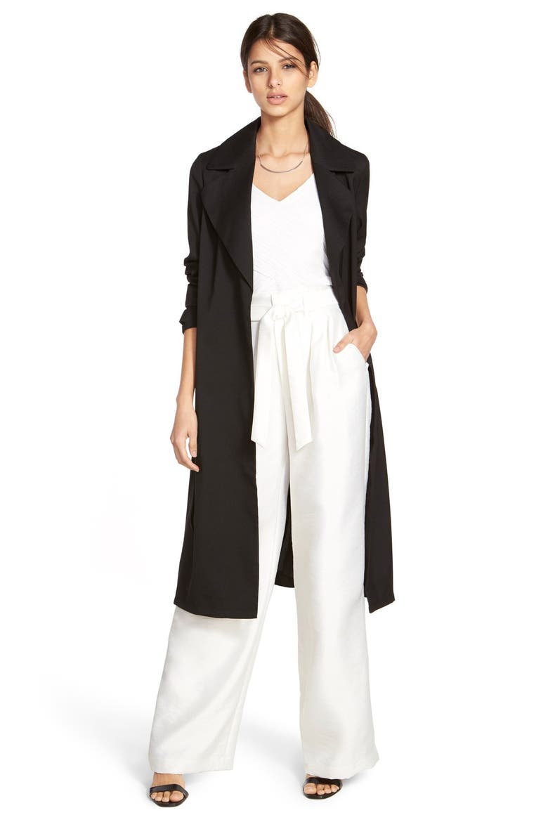 High Rise Wide Leg Pants, Alternate, color, WHITE SNOW