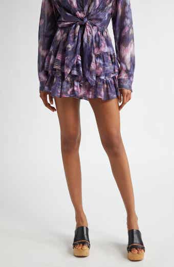 Isabel Marant Étoile Jocadia Tiered Cotton Skort