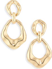 NORDSTROM RACK Molten Link Drop Earrings