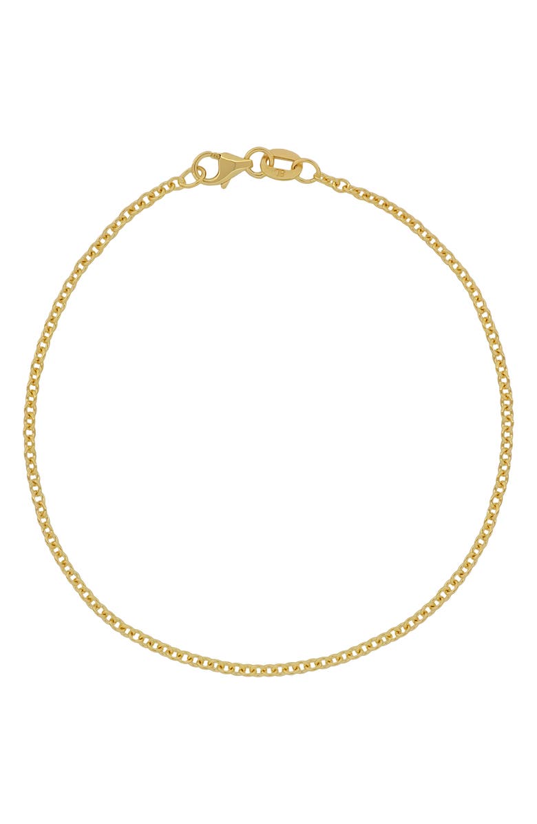 Bony Levy 14K Gold Chain Bracelet, Main, color, 