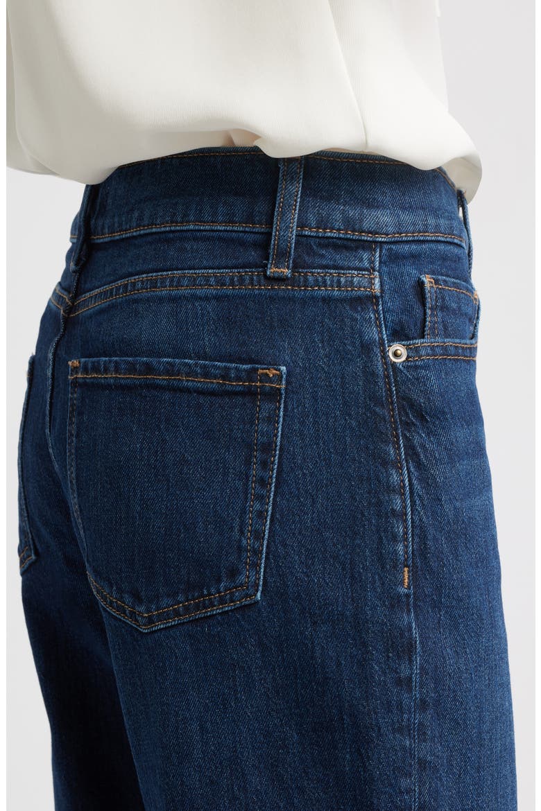 High Waist Straight Leg Jeans, Alternate, color, ELLIOT WASH