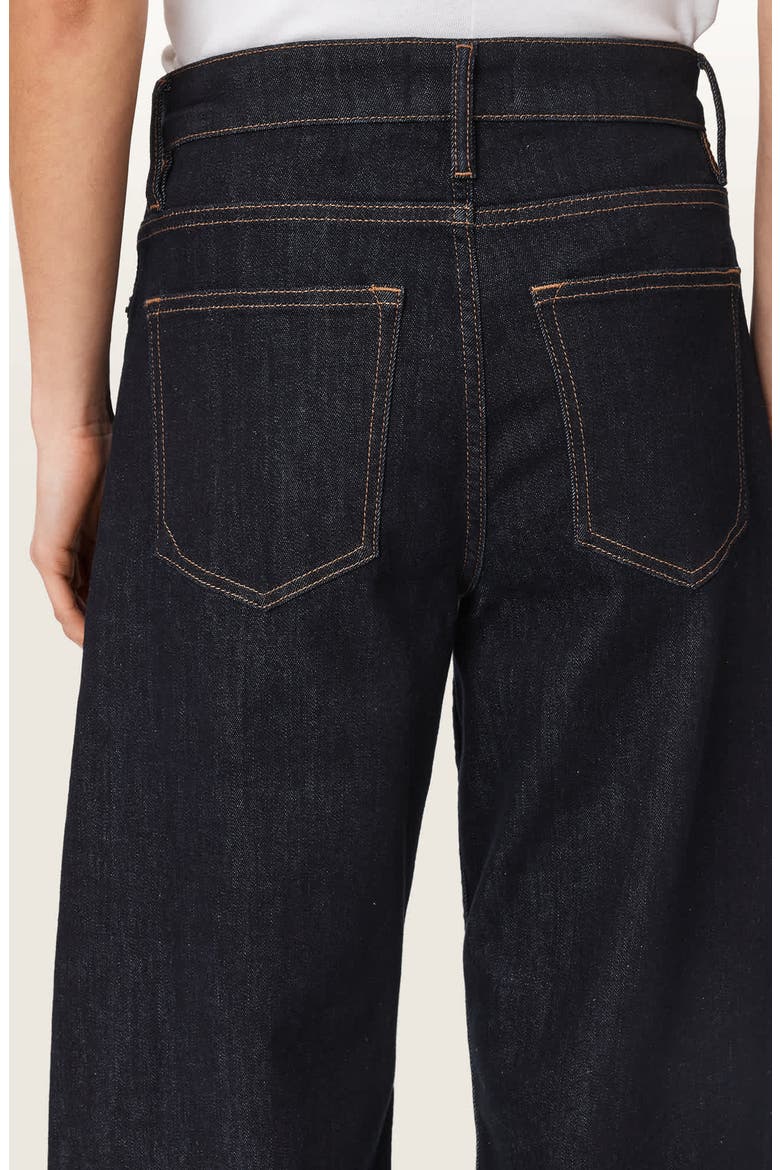 Sadie Barrel Leg Jeans, Alternate, color, RINSE WASH INDIGO