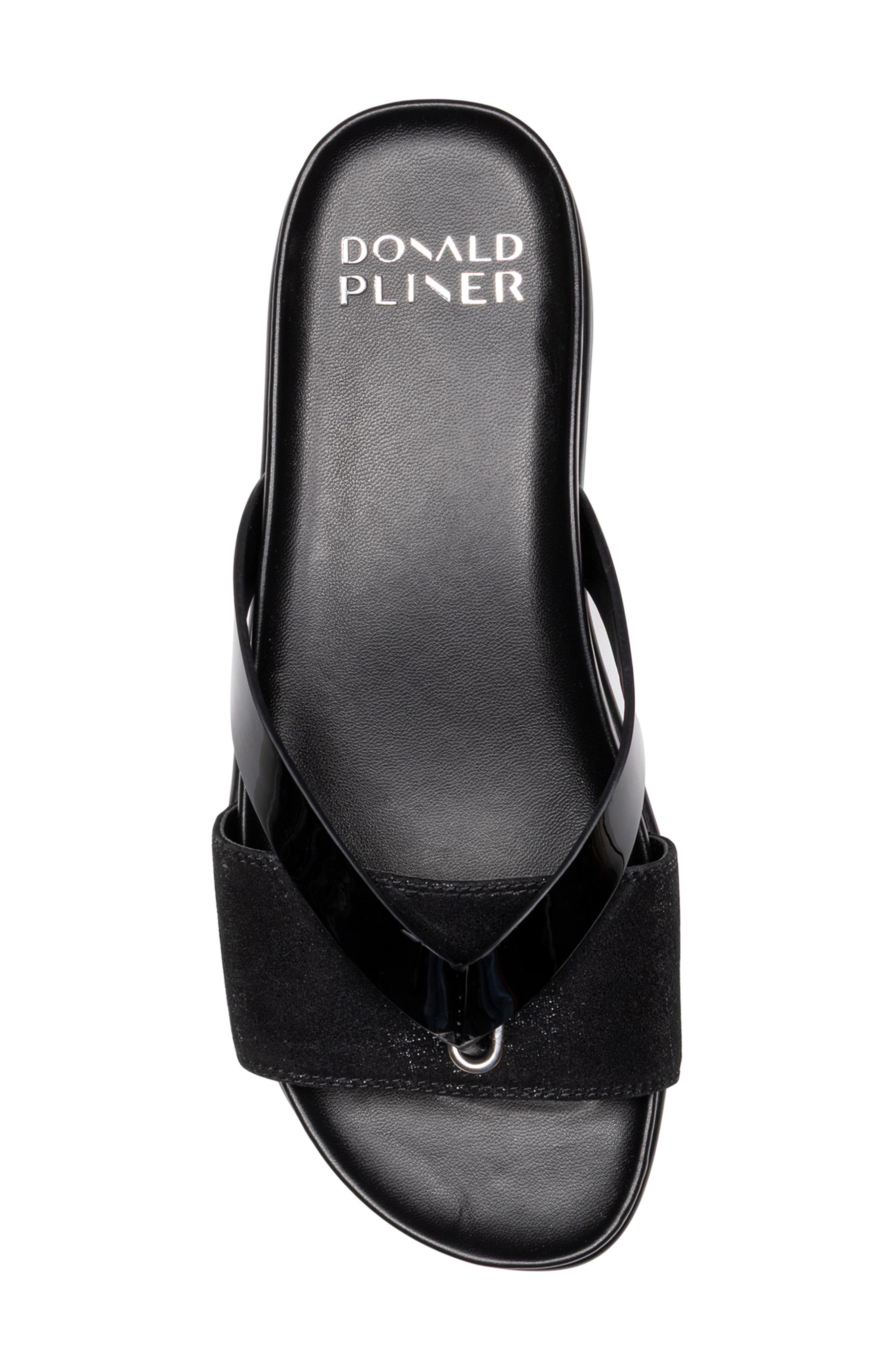 Farrah Platform Wedge Sandal, Alternate, color, BLACK