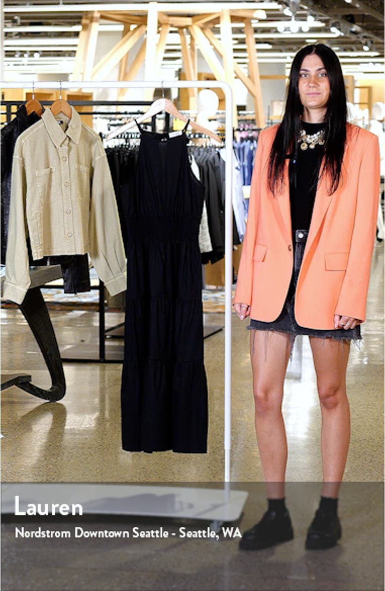 Smocked Waist Tiered Maxi Dress, sales video thumbnail