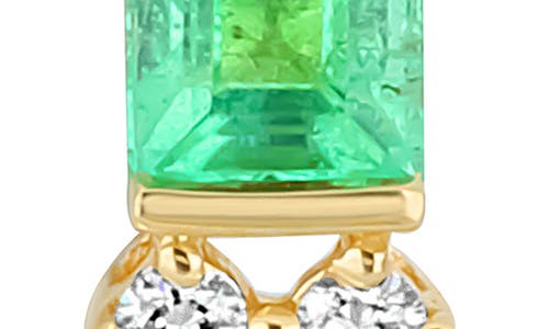 Bony Levy El Mar Diamond & Emerald Stud Earrings In Gold