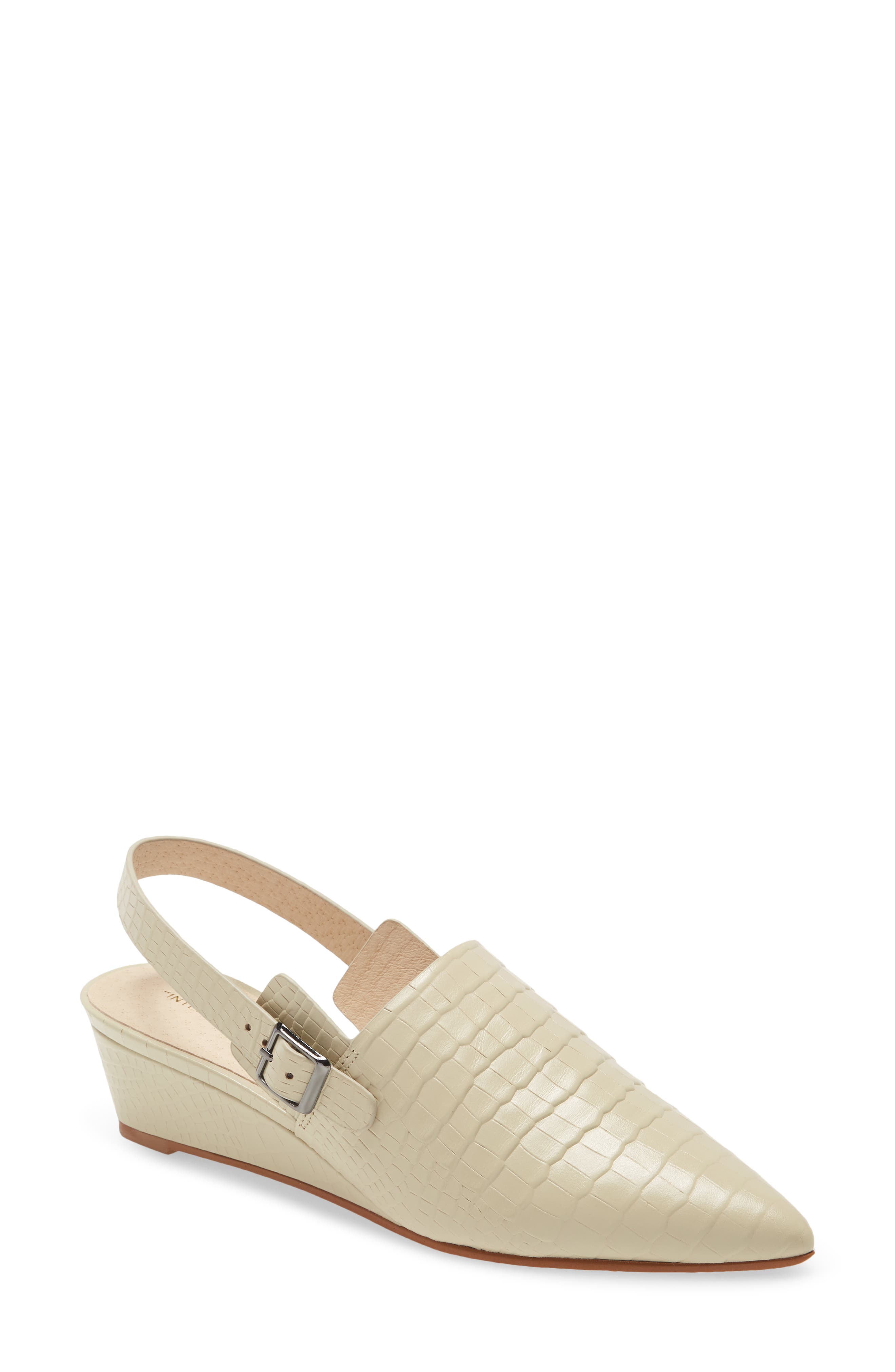 Taft 2 Slingback Wedge Pump, Main, color, CREAM LEATHER