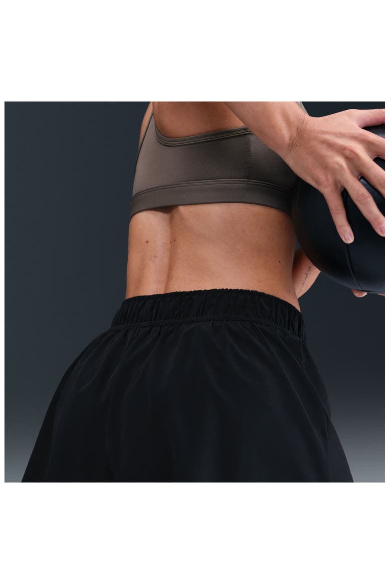One Dri-FIT Shorts, Alternate, color, BLACK/ WHITE