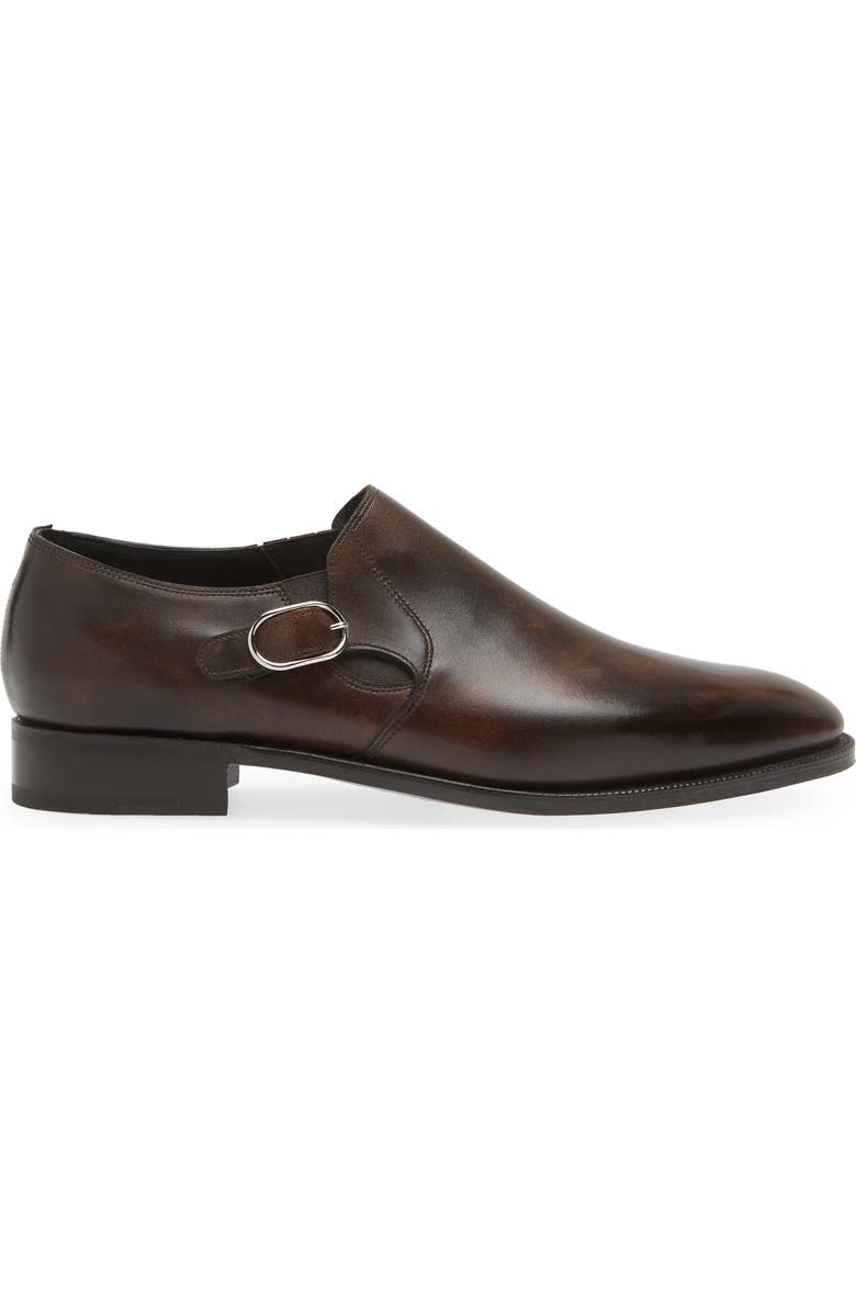 John Lobb Moorfields Side Buckle Slip-On, Alternate, color,