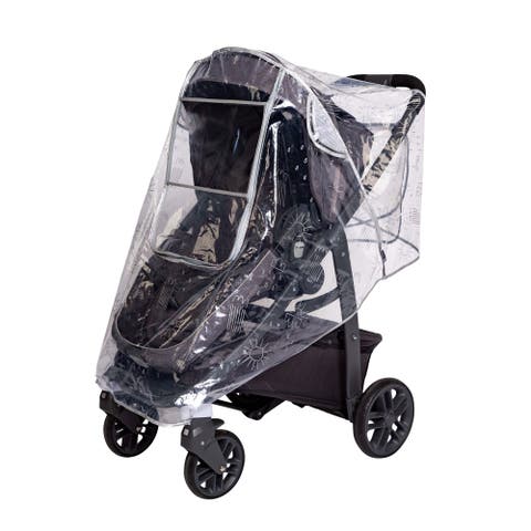 Deluxe Stroller Rain Cover - Universal Stroller cover, Clear