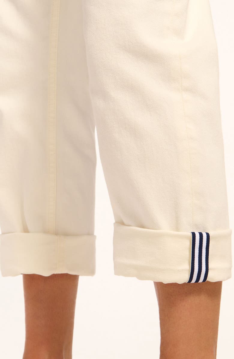 Ramy Brook Yuki Selvedge Cotton Jeans, Alternate, color, White