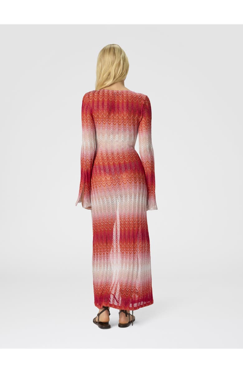 Missoni Long Cover-up With Cut-out Details, Alternate, color, Multicoloured
