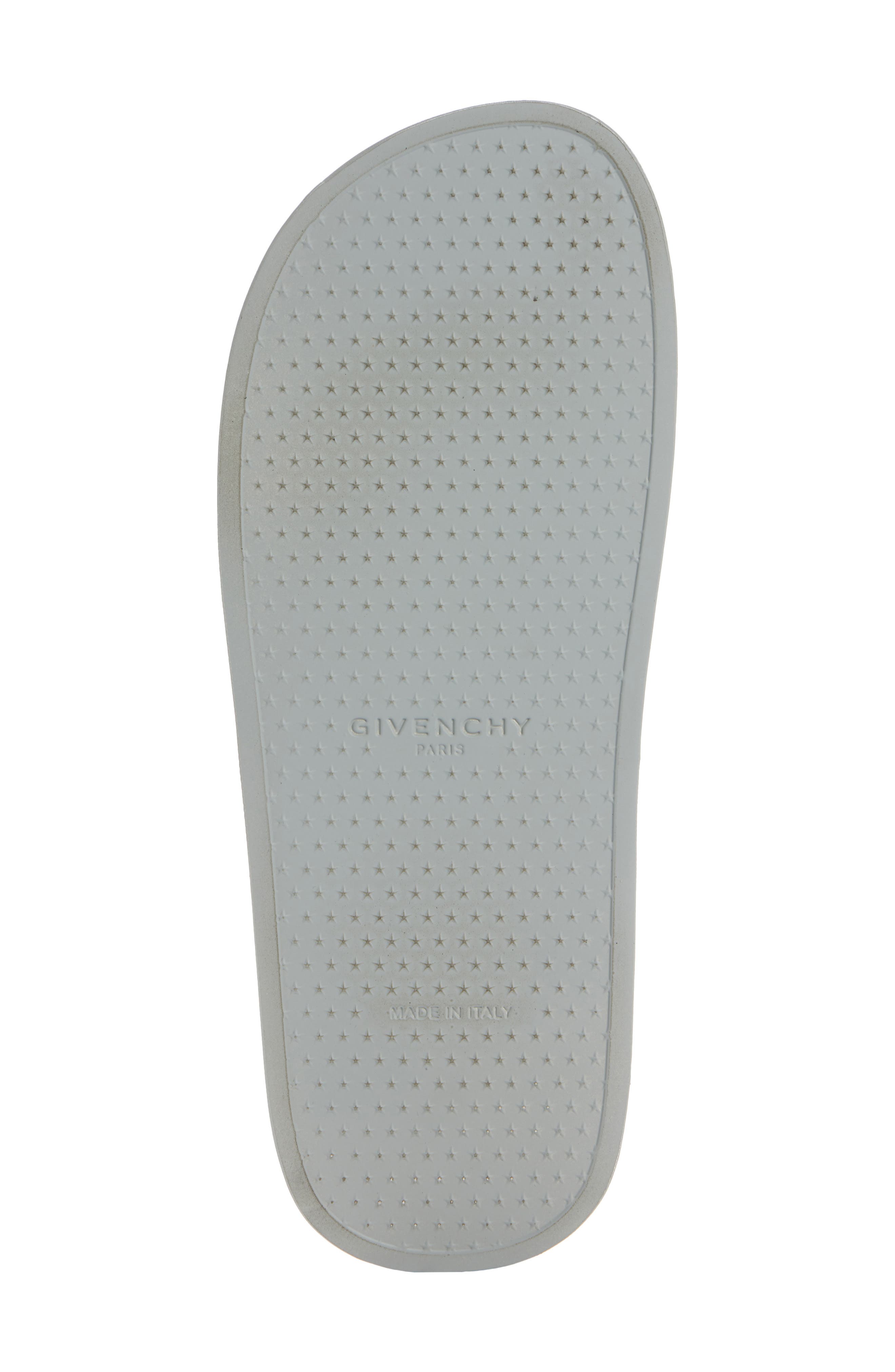 Logo Slide Sandal, Alternate, color, 030-MEDIUM GREY