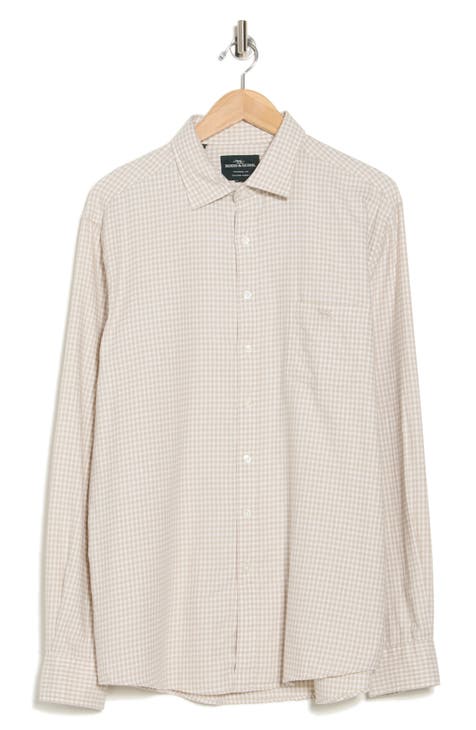 Clouston Park Original Fit Gingham Button-Up Shirt