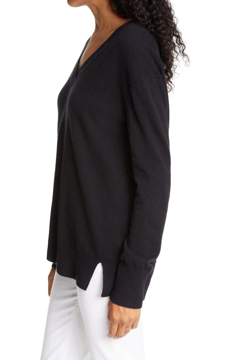Nordstrom Signature V-Neck Cashmere Sweater, Alternate, color, 