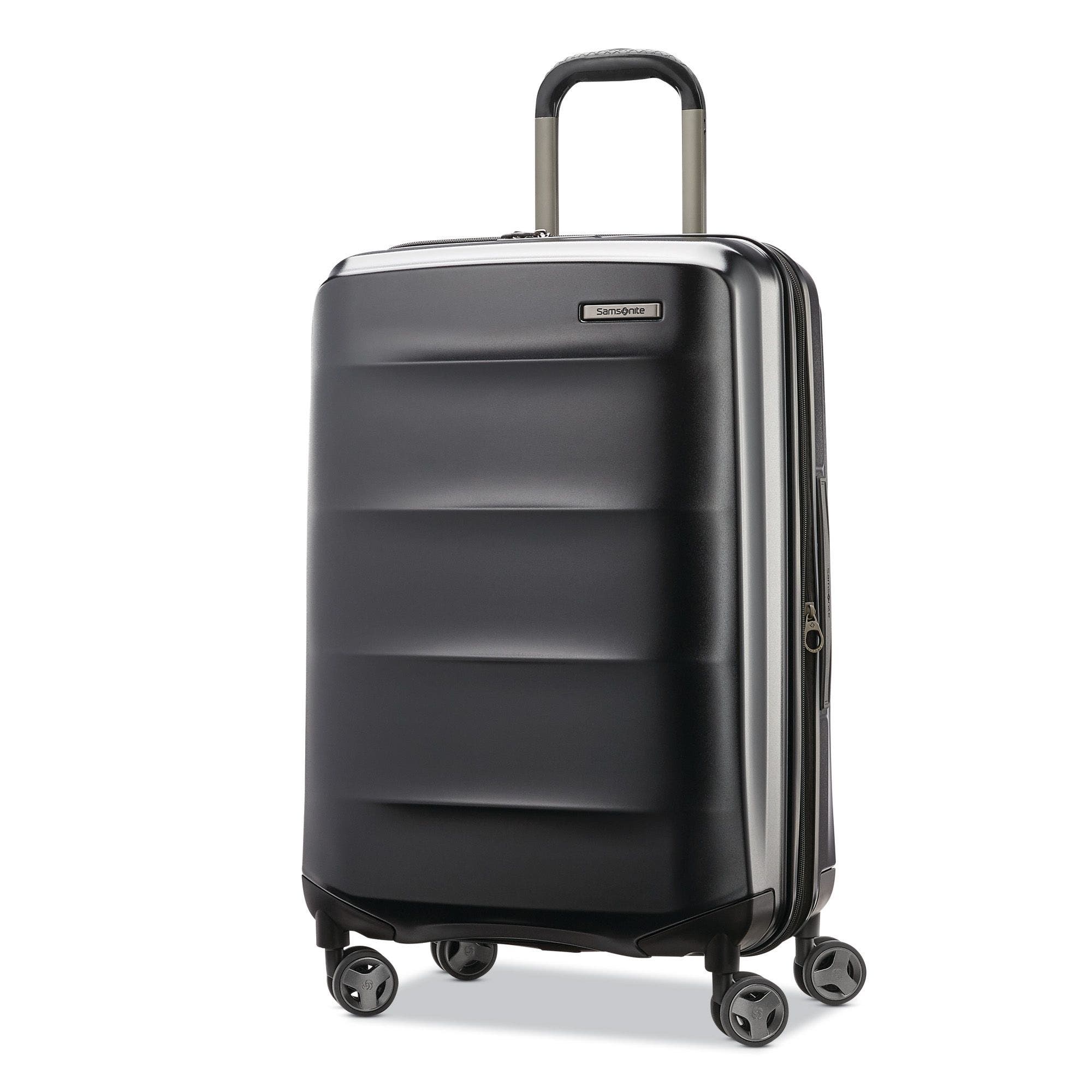 Samsonite Octiv 2-Piece Set (20/24) Hardside Spinner, Alternate, color, Stealth Black