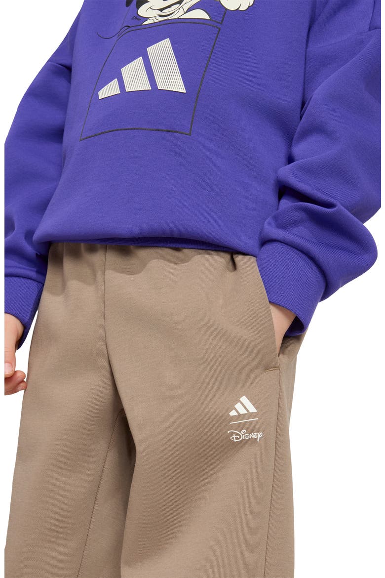 x Disney Kids' Mickey Mouse Sweatshirt & Joggers Set, Alternate, color, PURE PURPLE/ OFF WHITE