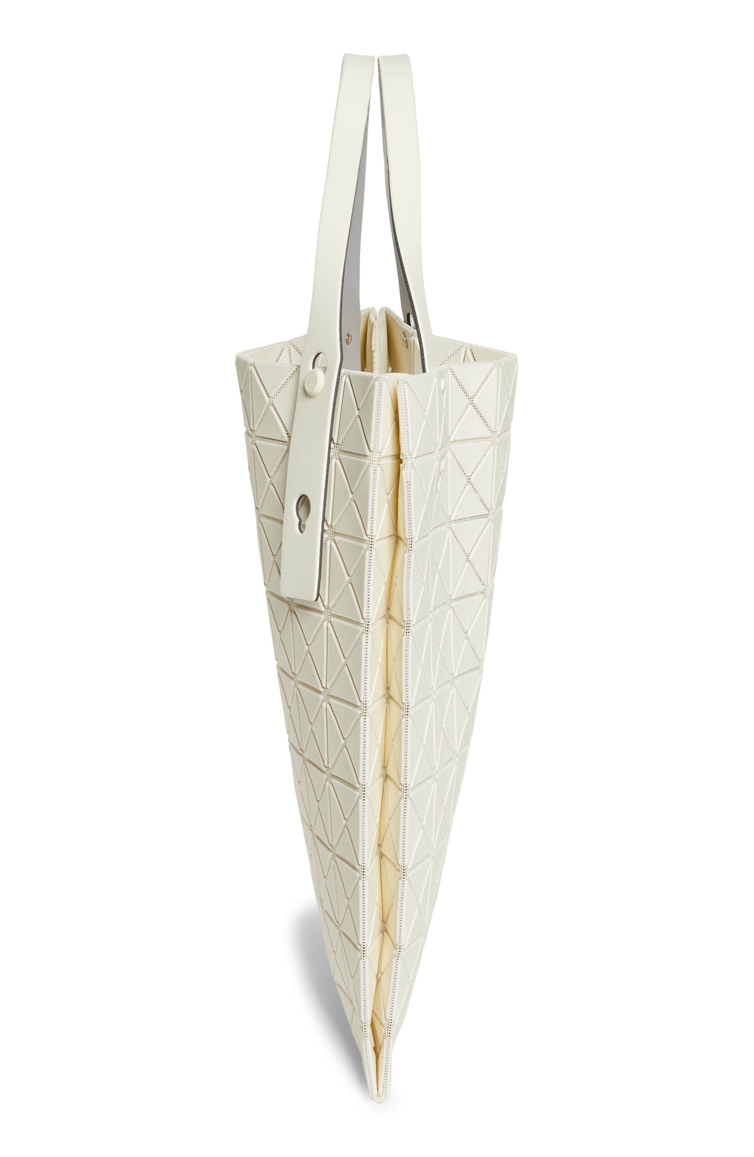 Bao Bao Issey Miyake Prism Plus Tote, Alternate, color, Ivory