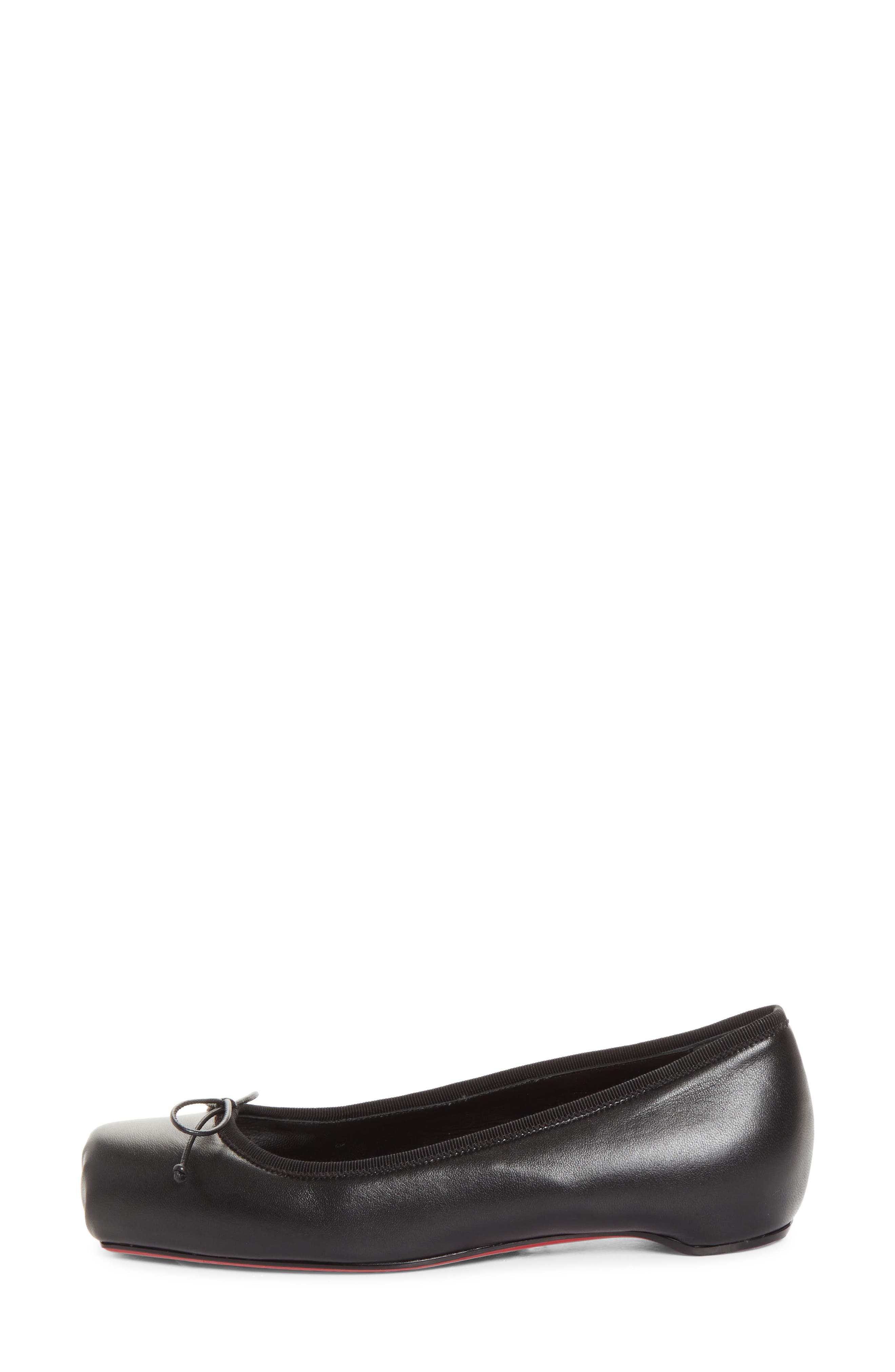 Cassia Nodo Ballet Flat, Alternate, color, B439 BLACK/ LIN BLACK