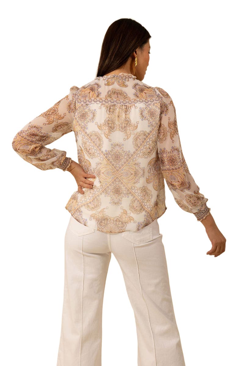 Hale Bob Renata Silk Top, Alternate, color, 