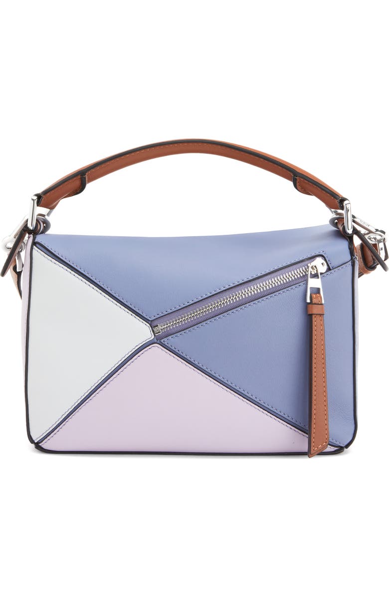 Loewe x Paula's Ibiza Small Puzzle Leather Shoulder Bag, Alternate, color,