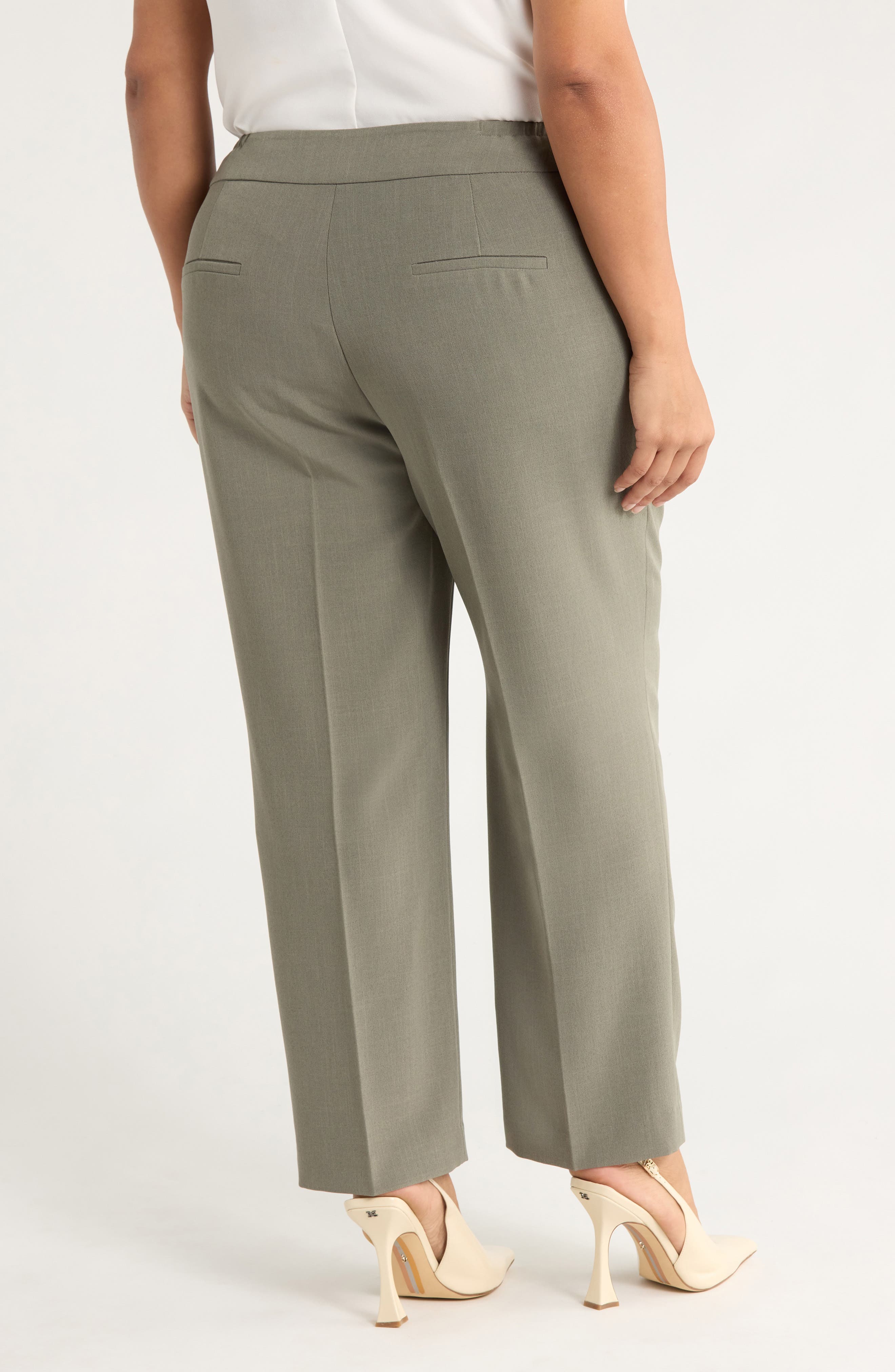 Flat Front Slim Pants - image 2