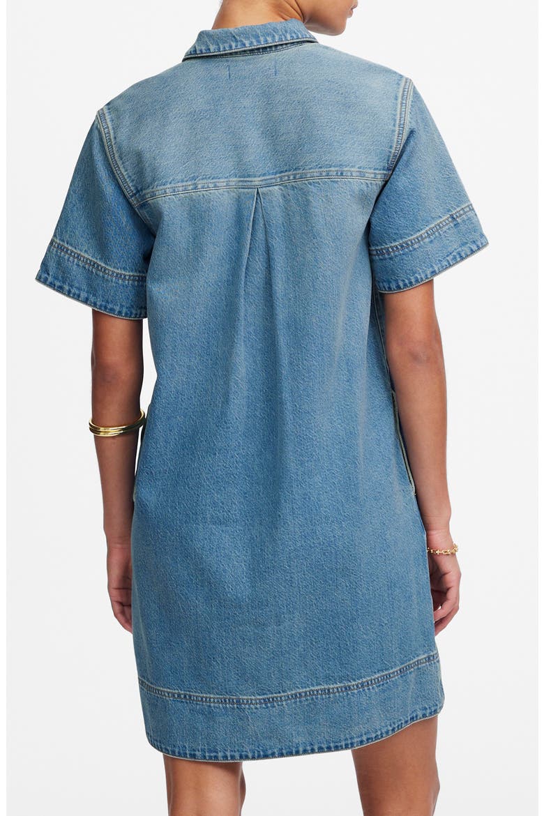 maxi dresses long sleeve Floral Dress with Sleeves - Helena Miu Miu Logo-Embroidered Poplin Size_7.5 Machine wash cold US Size:15