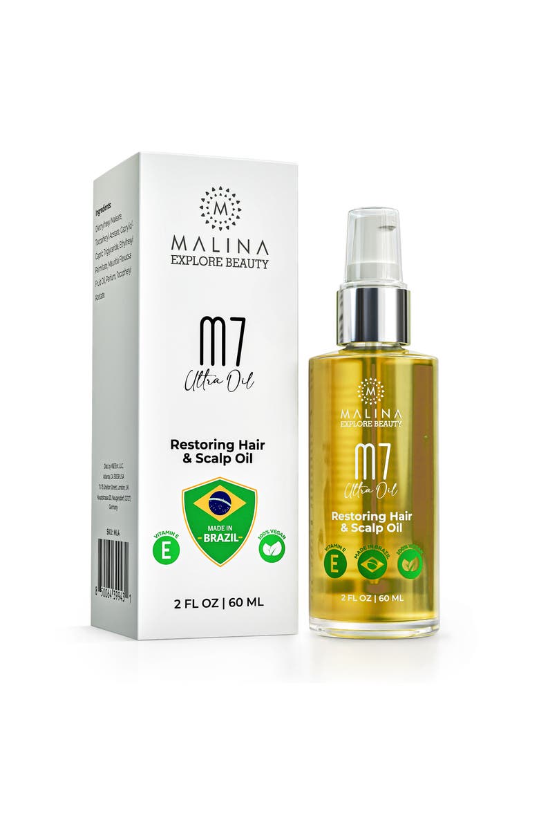 Malina Restoring Hair & Scalp Oil, Main, color, 