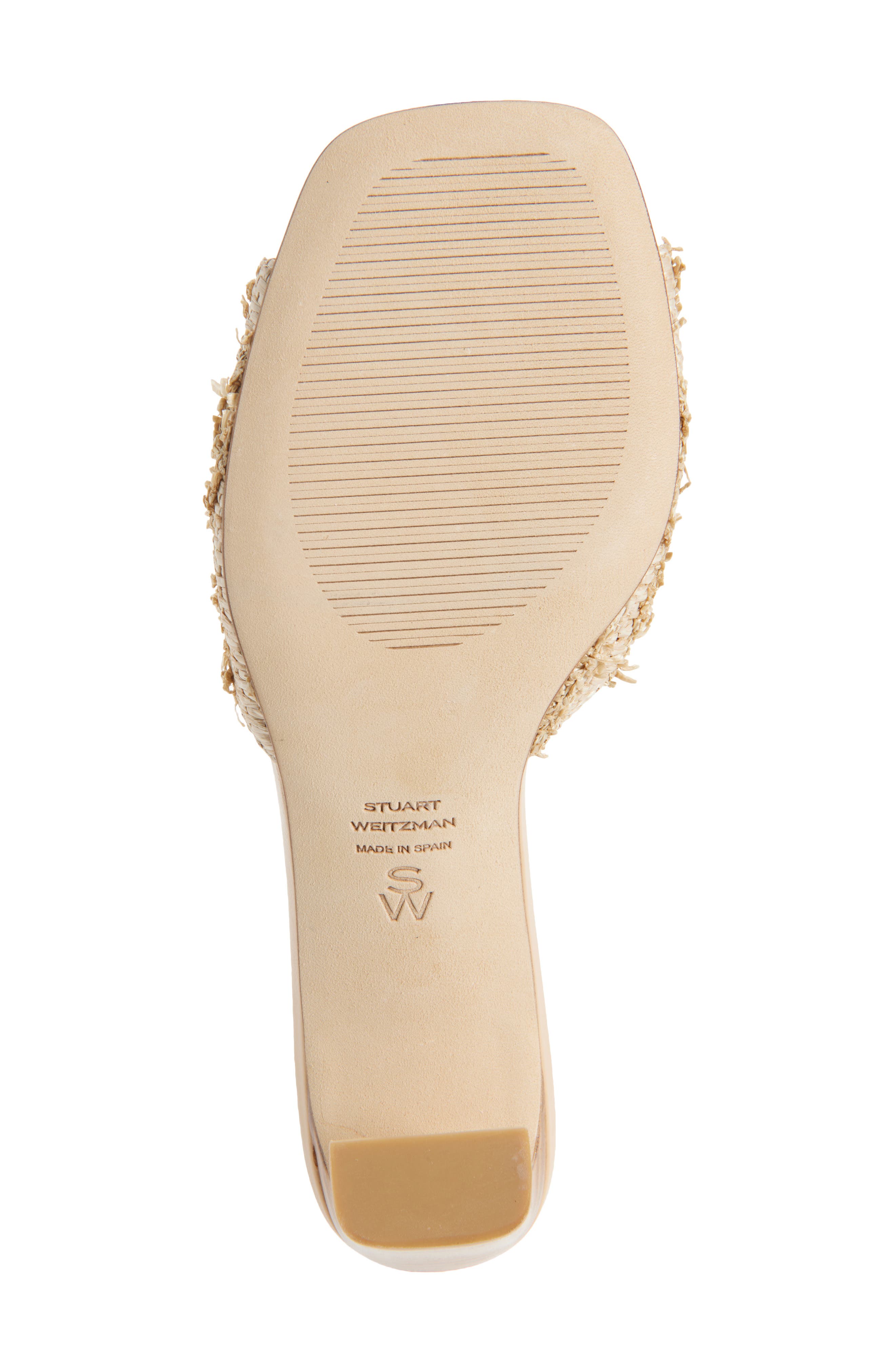 Stuart Weitzman Stassi 50 Slide Sandal, Alternate, color, New Camel