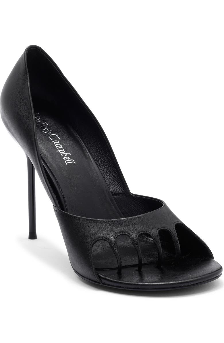 Jeffrey Campbell Phases Sandal, Main, color, Black