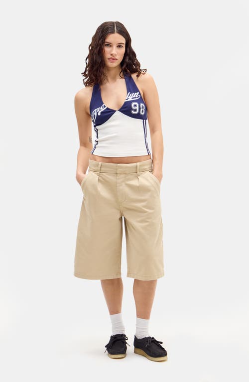 Bdg Urban Outfitters Brooklyn 98 Halter Top In Navy