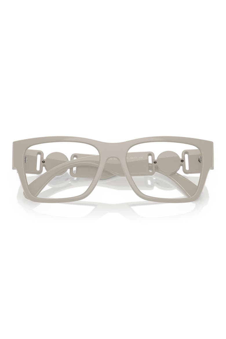 55mm Pillow Optical Glasses, Alternate, color, GREY