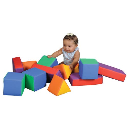 Kaplan Early Learning Company Primary Soft Shapes In Multi