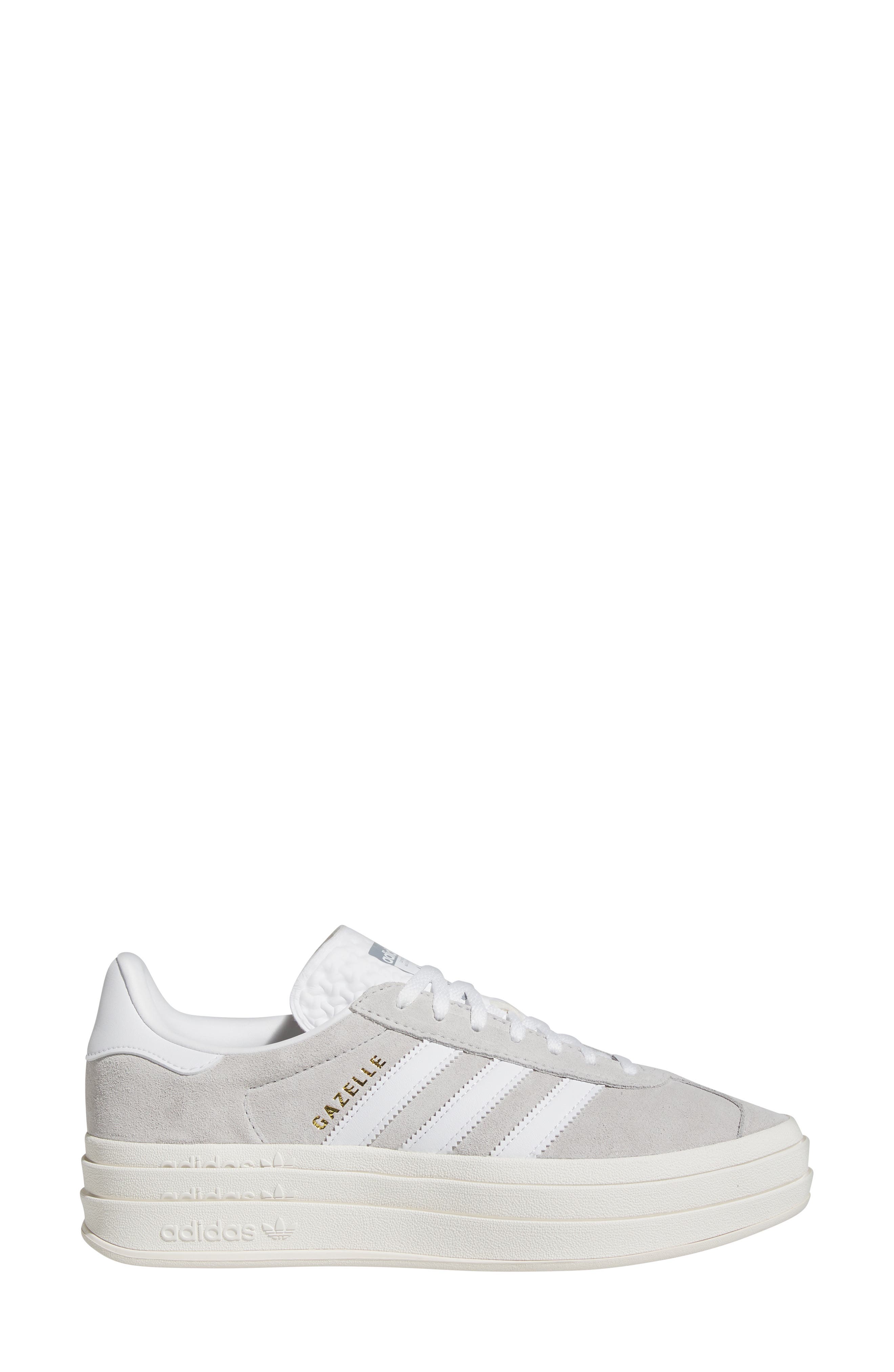 adidas Gazelle Bold Platform Sneaker, Alternate, color, Gretwo/Ftw