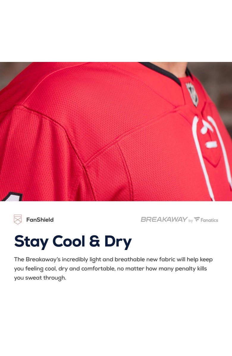 FANATICS Women's Fanatics Branded Andrei Svechnikov Black Carolina Hurricanes Home Premier Breakaway Player Jersey, Alternate, color,