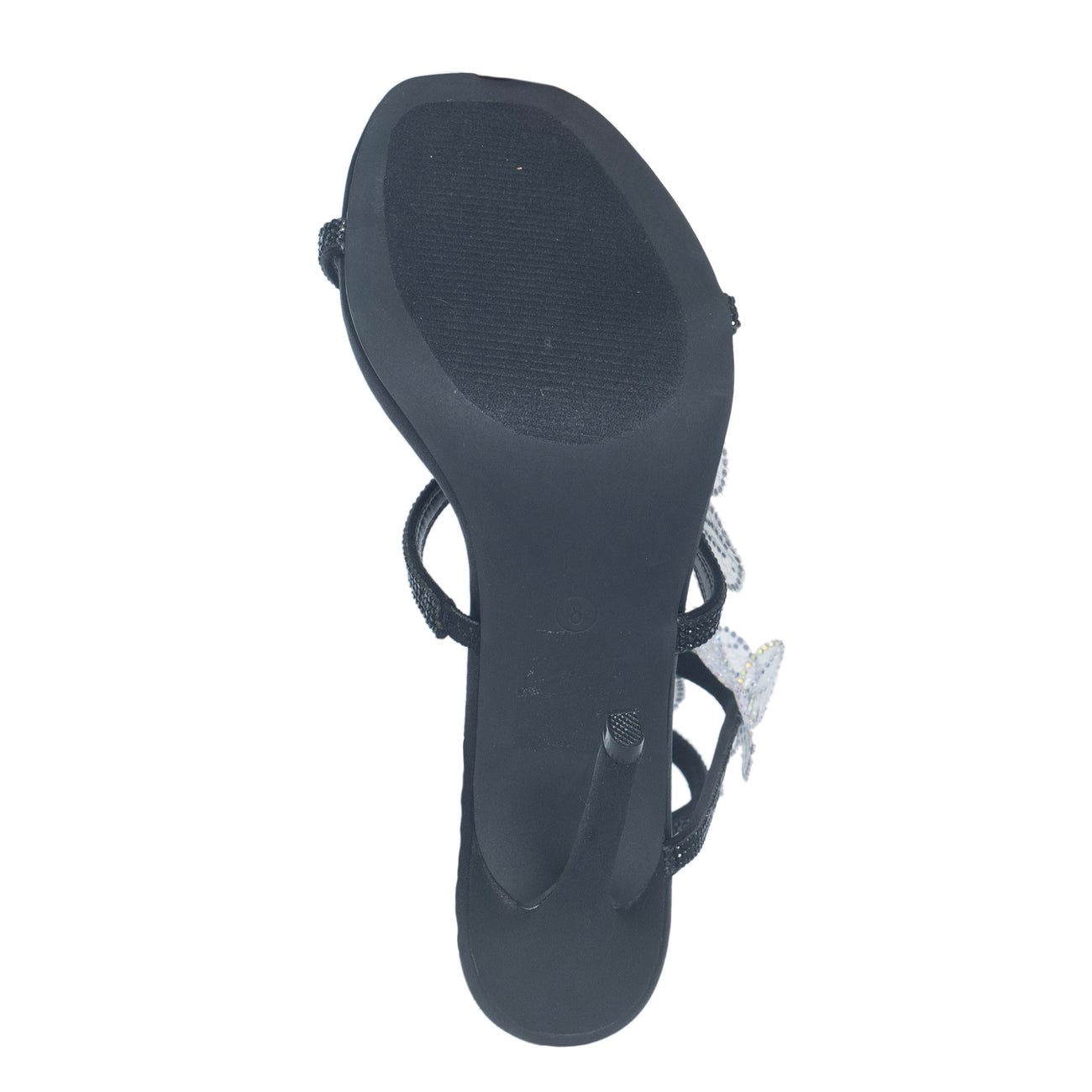 Lauren Lorraine Victoria Sandals, Alternate, color, Black