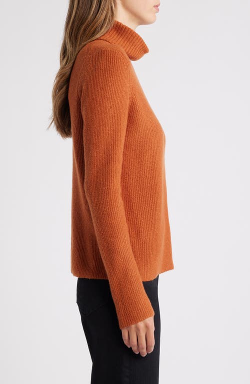 CASLON CASLON® RIB TURTLENECK SWEATER 