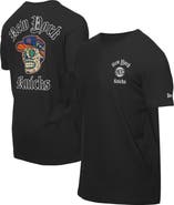 New Era Men's New Era Black New York Knicks Sugar Skulls T-Shirt